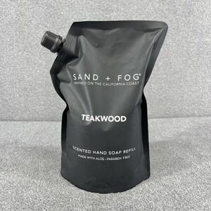 Sand + Fog TEAKWOOD Scented Hand Soap Refill 34 oz